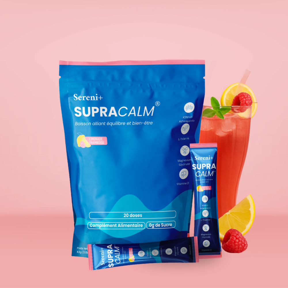 Sereni+ Supracalm® – Mélange à boire pour équilibrer le cortisol